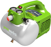 Компрессор электрический Greenworks GAC6L, 300W, 6,8 bar