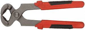 Клещи строительные "Стандарт", пластиковые красно-черные ручки 180 мм FIT