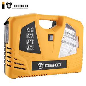 Компактный компрессор Deko 180 л/мин. с набором из 6 инструментов 009-0100 КНР