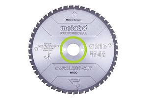 Пильное полотно «cordless cut wood — professional», 216x30 Z28 WZ 5° отрицат. (628444000) Metabo